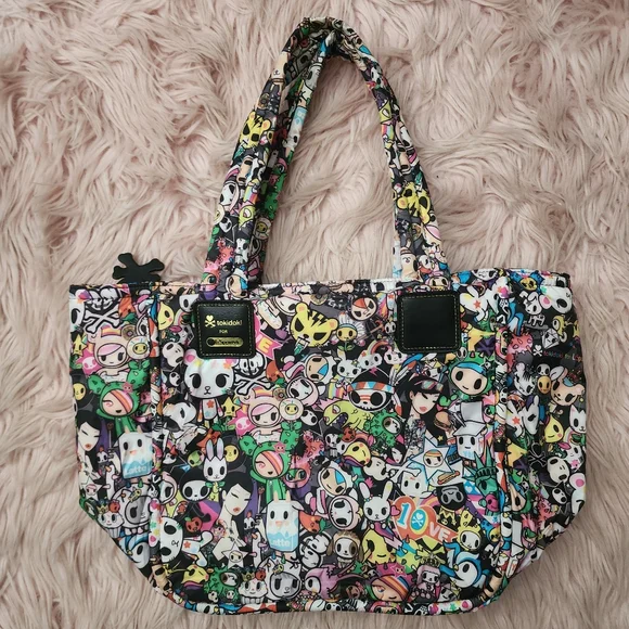 Tokidoki LeSportSac Nuvola Tote 10 Year Anniversary Tokidieci